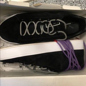 Puma X Daily Paper court platform shoe